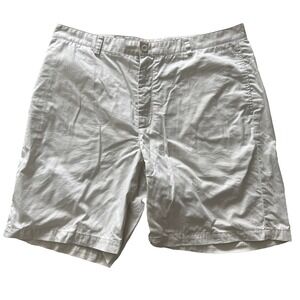 Vineyard Vines Men's Size 38 Off White Ivory Chino Shorts Golf Outdoor